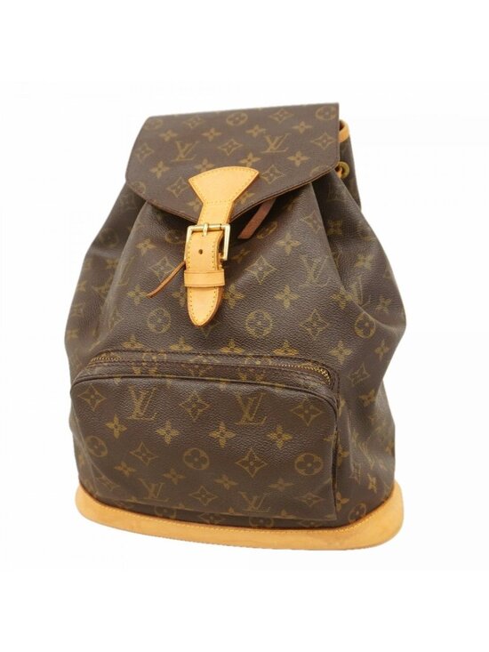 Louis Vuitton Backpack Monogram Montsouris GM Brown main image 7